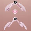 Thigh exerciser HMS TM02 with counter TPE pink 5