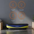 Vibration platform HMS SVP11 dark blue/lime 6