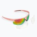 GOG cycling glasses Ether matt dusty pink/black/polychromatic pink E589-3 6