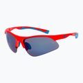 GOG Balami matt neon orange / blue / blue mirror children's cycling glasses E993-3 5