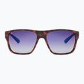 GOG Henry fashion matt brown demi / blue mirror sunglasses E701-2P 6