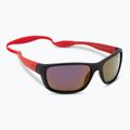 GOG Jazz matt black/red/red mirror children's sunglasses