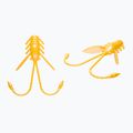 Libra Lures Pro Nymph Krill rubber lure 15 pcs dark yellow PRONYMPHK18