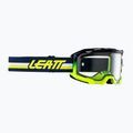 Leatt Velocity 4.5 blue/clear cycling goggles