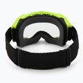 Leatt Velocity 4.0 MTB bike goggles lime/clear 3