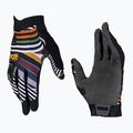 Leatt MTB 1.0 GripR stripes women's cycling gloves