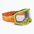 Leatt Velocity 4.5 citrus/clear cycling goggles
