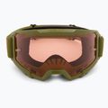Leatt Vizion 2.5 forest/orange cycling goggles 2