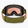 Leatt Vizion 2.5 forest/orange cycling goggles 3