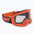 Leatt Vizion 2.5 orange/clear cycling goggles