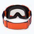 Leatt Vizion 2.5 orange/clear cycling goggles 3