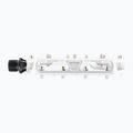 Leatt AllMnt 6.0 Flat silver bicycle pedals 3