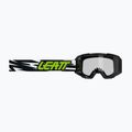 Children's bike goggles Leatt Vizion 2.5 Small black/neon yellow