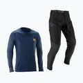 Men's cycling set Leatt Ride Kit MTB 1.0 galaxy blue