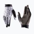Men's cycling gloves Leatt MTB 1.0 GripR trails white