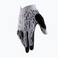 Women's cycling gloves Leatt MTB 1.0 GripR trails white 2