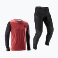 Children's cycling set Leatt Ride Kit MTB 1.0 dusty red