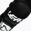Leatt 3DF Hybrid EXT bicycle knee protectors black and white 5019400740 3