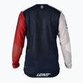 Leatt MTB 4.0 Ultraweld men's cycling jersey white and navy blue 5021120400 2