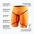 BuddySwim Floating Trilaminate Warmth neoprene shorts 5/3 mm orange 2