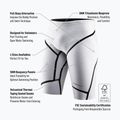 Neoprene shorts BuddySwim Floating Trilaminate Warmth 5/3 mm white 3