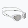Swim goggles BuddySwim OzeanX Mirror white / silver
