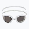 Swim goggles BuddySwim OzeanX Mirror white / silver 2
