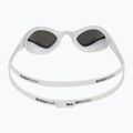 Swim goggles BuddySwim OzeanX Mirror white / silver 4