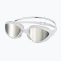 Swim goggles BuddySwim OzeanX Mirror white / silver