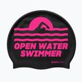 Swim cap BuddySwim OWS Silicone black / pink