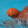 Swim cap BuddySwim TSO Silicone orange 3