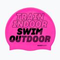 Swim cap BuddySwim TSO Silicone pink