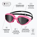 Swimming goggles BuddySwim Ozean pink/black/smoke 2