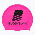 Swimming cap BuddySwim BLogo Silicone pink