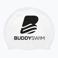 Swimming cap BuddySwim BLogo Silicone white