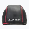 ZONE3 Neoprene Strapless Swim Cap black/red 2