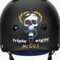 Helmet Triple Eight Deep Cover Mike Mcgill black mcgill 7