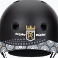 Helmet Triple Eight Deep Cover Keegan Palmer black keegan 7