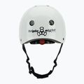 Triple Eight Lil 8 Youth white glossy child helmet 4