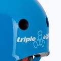 Triple Eight Lil 8 Youth blue glossy child helmet 8