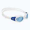 Swim goggles ZONE3 Apollo Swim white/blue/tinted blue
