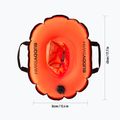 Safety buoy BuddySwim Hydrastation buoy 10 l orange 4