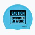 BuddySwim CSW Silicone blue swimming cap