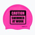 Swim cap BuddySwim CSW Silicone pink