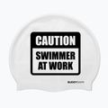 Swim cap BuddySwim CSW Silicone white