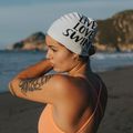 Swim cap BuddySwim CSW Silicone white 2