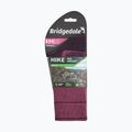 Women's socks Bridgedale Heavyweight Performance Boot Original berry/plum 4