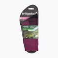 Women's socks Bridgedale Lightweight Merino Performance Boot Original berry 4