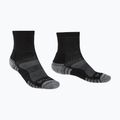 Men's socks Bridgedale Hike Lightweight Performance ¾ Crew black/silver