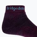 Women's trekking socks Bridgedale Hike Midweight Performance Ankle dark purple 3